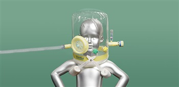CaStar Ped CPAP hood with 22M/22F connection >12Kgs approx patient weight