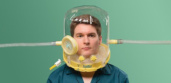 CaStar R Next NIV Hood, extra extra large, 42 - 48 cm neck circumference