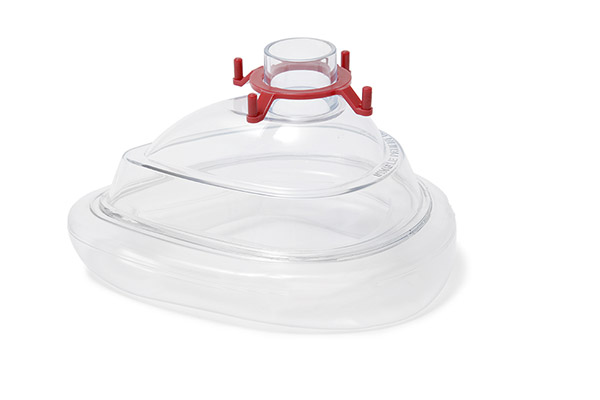 Economy, anaesthetic face mask, size 6, extra large adult, 22F