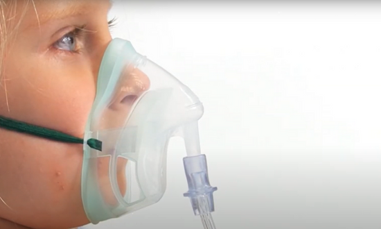 Intersurgical EcoLite™ paediatric oxygen mask from Intersurgical