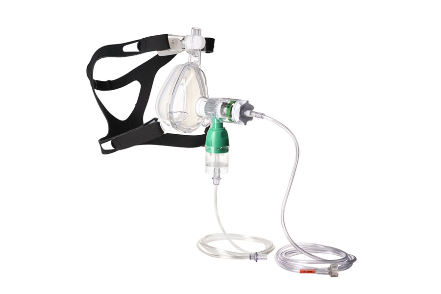 GO-PAP™ System with oxygen tubing, nebuliser and BiTrac ED Mask, medium adult 