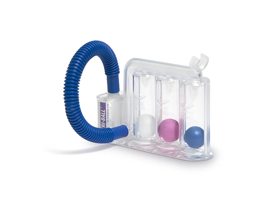 TRI-BALL® respiratory exerciser